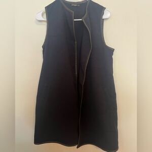 J. McLaughlin Navy Vest